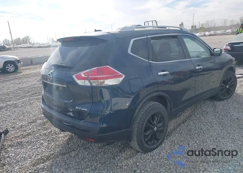 2016 Nissan Rogue Sv из США, поврежденный, VIN KNMAT2MV0GP681324